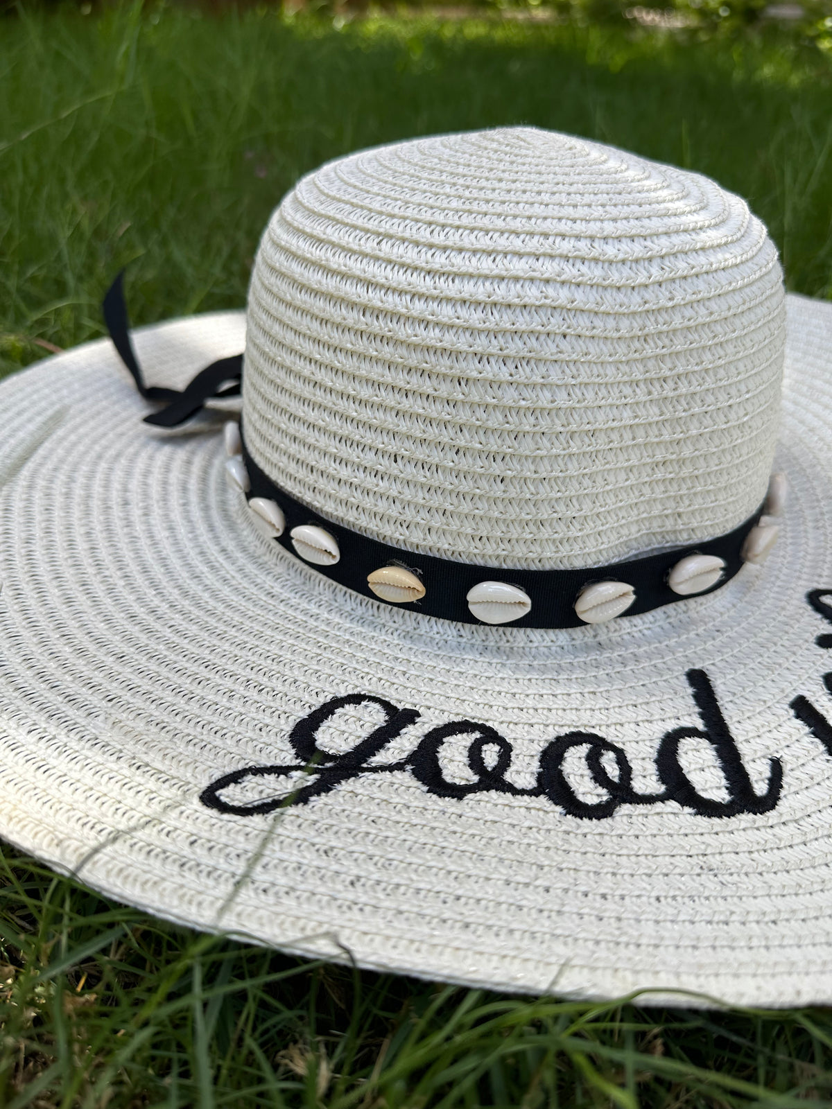 Good vibes embroidery hat